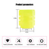 Picture of 12PCS Fluorescent Car Tire Valve Stem Caps, Luminous Wheel Valve Tire Air Cover, Illuminated Dustproof Corrosion Resistant, Auto Accessories Fit for Motorcycles, SUV, Trucks, Bicycles (Yellow/12PCS)