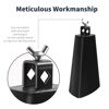 Picture of Soulmate Cowbell 7 inch Metal Steel Cow Bell Instrument Noise Makers Cowbell Hand Percussion Cow Bells with Handle Stick for Drumset