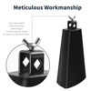 Picture of Soulmate Cowbell 9 inch Metal Steel Cow Bell Instrument Noise Makers Cowbell Hand Percussion Cow Bells with Handle Stick for Drumset