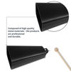 Picture of Soulmate Cowbell 9 inch Metal Steel Cow Bell Instrument Noise Makers Cowbell Hand Percussion Cow Bells with Handle Stick for Drumset