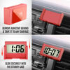 Picture of Betus Car Dashboard Digital Clock - Vehicle Adhesive Clock with Jumbo LCD Time & Day Display - Mini Automotive Stick On Watch for Car Truck Dashboard & Air Vent