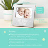 Picture of tiny ideas Me and My Sister Picture Frame, Baby Keepsake Frame, Sibling Gifts for Sisters, Brothers, Birthday, Shower, Baptism, Newborn Nursery Decor, 4x6 Photo Insert, Gray