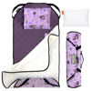 Picture of Urban Infant Tot Cot Kids Nap Mat - Toddler Preschool Daycare Bedding Cover with Blanket and Pillow - Violet