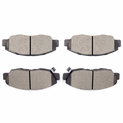Picture of SCITOO D465 Front Ceramic Brake Pads Sets Fit For Acura EL 1997-2005,For Honda Civic 1996-2011,For Honda For Accord 1998-2002