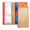 Picture of Car Registration and Insurance Card Holder - Leather Vehicle Glove Box Automobile Documents Paperwork Wallet Case Organizer for ID, Driver's License, Key Contact Information Cards