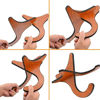 Picture of Aebor Portable Wooden Ukelele Stand Holder, Portable Wood Ukulele Stand for Small Guitar, Violin, Banjo, Mandolin