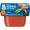 Picture of Gerber 1st Foods Baby Food, Carrot Puree, Natural & Non-GMO, 2 Oz - 2 Count (Pack of 8)