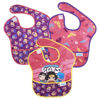 Picture of Bumkins Bibs for Girl or Boy, SuperBib Baby and Toddler 6-24 Months, Essential Must Have for Eating, Feeding, Baby Led Weaning Supplies, Mess Saving Catch Food, Fabric, 3-pk DC Comics Move Over Boys