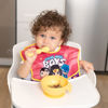 Picture of Bumkins Bibs for Girl or Boy, SuperBib Baby and Toddler 6-24 Months, Essential Must Have for Eating, Feeding, Baby Led Weaning Supplies, Mess Saving Catch Food, Fabric, 3-pk DC Comics Move Over Boys