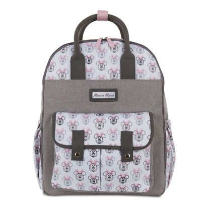 Picture of Disney Baby Diaper Bag, Minnie Mouse Double Handle, Backpack