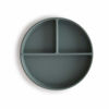 Picture of mushie Silicone Suction Plate | BPA-Free Non-Slip Design (Dried Thyme)