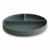 Picture of mushie Silicone Suction Plate | BPA-Free Non-Slip Design (Dried Thyme)