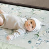Picture of Pack n Play Sheets Fitted 2 Pack, Stretchy Ultra Soft Jersey Knit Pack and Play Sheets, Universal Fitted Portable/Mini Crib Mattresses Snug and Safe, Stylish Print