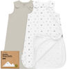 Picture of 2-Pack Organic Sleep Sacks, 100% Cotton -Baby Sleeping Sack, Wearable Blanket Baby, Sleep Sack for Babies, Toddler Swaddle Sack, Newborn Baby Sleeping Bag, Sleepsack for Infant Girl,Boy (Nordic, S)