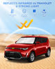 Picture of Canvcle Sunshades for Kia Soul 2020-2024 2025 Accessories Windshield Sun Shade Side Rear Window Shade Cover Sun Visor Shield Privacy Protection Keep Vehicle Cool Black 6PCS