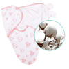 Picture of Biloban Baby Swaddles 0-3 Months for Girls, Baby Swaddle, Newborn Swaddle, Cotton Swaddle Blanket, Newborn Essentials, Lovely Pink Print, 4 Pack