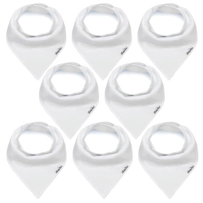 Picture of KiddyStar 5 Pack Bibs for Boys & Girls - Organic Cotton Baby Bibs, Bandana Bibs, Drool Bibs, Teething Bibs, Toddler Bibs