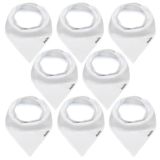Picture of KiddyStar 5 Pack Bibs for Boys & Girls - Organic Cotton Baby Bibs, Bandana Bibs, Drool Bibs, Teething Bibs, Toddler Bibs