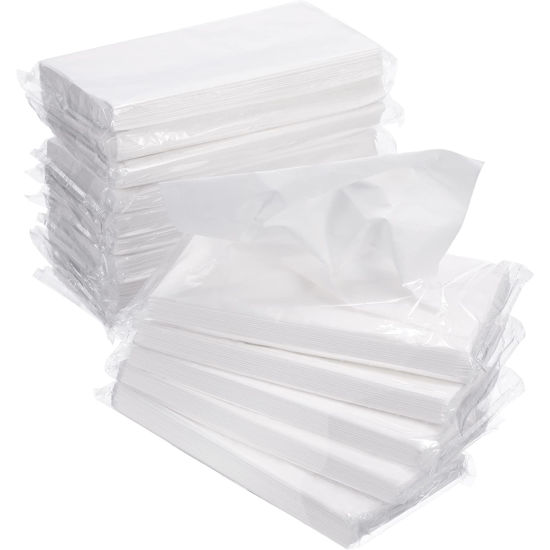 Picture of Mudder Car Tissue Refill, Visor Napkin Refill for Auto Sun Visor Travel, Soft and Smooth, 3-Ply(16 Pieces)