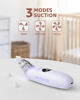 Picture of GROWNSY Nasal Aspirator for Baby | Baby Nose Sucker | Electric Nose Suction for Toddler, Ergonomic Booger Sucker with 3 Silicone Tips, Music & Light Soothing Function (Purple)