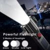 Picture of MOTORBUDDY All-in-1 Car Safety Hammer, Multi-Function Emergency Escape Hammer with Window Breaker and Seatbelt Cutter, Mobile Power, LED Flashlight, Alarm Rescue, Strobe SOS Beacon