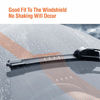 Picture of WOWIPER 28 and 20 inch Windshield Silicone Wiper Blades Replacement for Toyota Sienna 2011 2012 2013 2014 2015 2016 2017 2018 2019 2020 2021 2022 Windshield Wiper Blades for My Car(Set of 2)