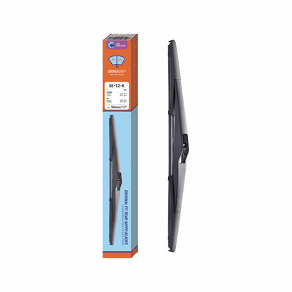 Picture of WOWIPER Rear Wiper Blade 12 inch (12-K), CLICK AND GO for Hyundai Tucson 2015 2014 2013 2012 2011 2010 /KIA Sportage 2015 2014 2013 2012 2011 Back Windshield Wiper Blade For My Car +More