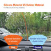 Picture of WOWIPER Silicone Wiper Blades 24 and 18 Replacement for Toyota Corolla 2008-2003/Chevrolet Cruze 2015-2011 Equinox 2022-2018 OEM Quality Silicone Windshield Wiper Blades for My Car(Set of 2) U/J Hook
