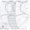 Picture of Mama Cheetah Baby Swaddle Blanket with Zipper, Newborn Swaddle Sack, Baby Swaddles Sleep Sack 4-7 lbs, Baby Swaddle Wrap with Easy Change Zipper for Baby Boy & Baby Girl, 3-Pack