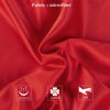 Picture of NTBAY Zippered Silk Satin Toddler Pillowcases - 2 Pack Hidden Zipper 13x18 Pillowcases - Luxury and Silky Baby Travel Pillow Covers, Red