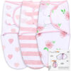 Picture of Mama Cheetah Baby Swaddle Sack, Organic Swaddle Blanket, Newborn Swaddle Sleep Sacks, Adjustable Infant Swaddle Wrap, Easy Swaddles for Boy Girl 0-3 Month, Love You