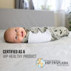 Picture of Mama Cheetah Baby Swaddle Sack, Organic Swaddle Blanket, Newborn Swaddle Sleep Sacks, Adjustable Swaddle Wrap, Easy Swaddles for Boy Girl 0-3 Month, Baby Essentials, Nursery Swaddling, 3-Pack, Grey