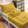 Picture of NTBAY Toddler Bedding Set - 4 Piece Soft and Breathable Crib Bedding Set for Boys and Girls, Includes Quilted Comforter, Fitted Sheet, Flat Top Sheet and Envelope Pillowcase, Yellow