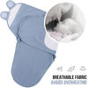 Picture of Mama Cheetah Baby Swaddle Blanket with Zipper, Newborn Swaddle Sack, Baby Swaddles Sleep Sack 0-3 Months, Baby Swaddle Wrap with Easy Change Zipper for Baby Boy & Girl, 3-Pack