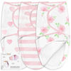 Picture of Mama Cheetah Preemie Swaddle Sack, Organic Swaddle Sleep Sacks for Preemies, Swaddle Blanket Wrap, Easy Swaddles for Premature Baby Girl 4-7 lbs, Newborn Essentials, 3-Pack, Cotton