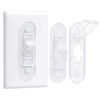 Picture of Wall Switch Guard, Childproof Light Switch Cover Guard | Toggle Style | Light Switch Protection | Lock Toggle Switch in On or Off Position | 2 Pack, Clear