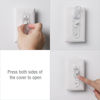 Picture of Wall Switch Guard, Childproof Light Switch Cover Guard | Toggle Style | Light Switch Protection | Lock Toggle Switch in On or Off Position | 2 Pack, Clear