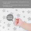 Picture of Biloban Organic Cotton Toddler Pillowcase 2 Pack, (Pillowcase Only) Kids Pillowcase for Sleeping Fit Pillow Sized 13"x 18" or 14"x19", Envelope Travel Pillowcase for Girl Boy, Gray Heart & White Star