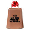 Picture of Bevin Bells "Gotta Have More Cowbell" (Medium) | Kentucky Cow Bell w/Copper Color | Made from Steel | Loud Noise Makers w/Handle | Made in CT, USA