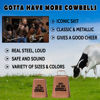 Picture of Bevin Bells "Gotta Have More Cowbell" (Medium) | Kentucky Cow Bell w/Copper Color | Made from Steel | Loud Noise Makers w/Handle | Made in CT, USA
