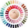 Picture of CÉLLOT 60Pcs Baby Hair Clips 1.2" Tiny Baby Bows Snap Hair Clips for Thin Hair Grosgrain Ribbon Hair Bows Clips for Baby Girls Toddlers Infant in Pairs