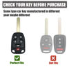 Picture of Gematay for Honda Key Fob Cover, Key Case Shell Compatible with Honda Odyssey 2011 2012 2013(N5F-A04TAA) Smart Key Protector