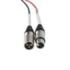 Picture of PRORECK 8-Channel Low Profile XLR Send Circuit Board Snake Cables, XLR Splitter Cable for Live, Recording, Stage, Studio, 50 Feet Long
