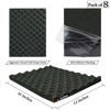 Picture of BXI Soundproofing Closed Cell Foam - 8 Pack Self-adhesive 16'' X 12'' X 1'' Thickened Egg Crate Sound Proof Foam - Acoustic Foam Panels Great for Noise & Thermal Insulation (Black)