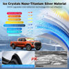 Picture of Windshield Sun Shade for Toyota Tundra 2022-2024, Upgraded Heat Insulation Front Window Shade Cover for Tundra 2022 2023 2024, Foldable Windshield Shade Tundra Accessories Window Protector Block UV