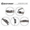 Picture of Roadformer 4" Worm Gear Hose Clamp - SAE 64 Size, Full Stainless Steel with 1/2" Band Working Range 90mm - 114mm Duct Clamp Pipe Clamp Worm Drive Hose Clamp Fuel Line Clamp (10 Pack, 90mm - 114mm)