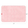 Picture of Extra Large Baby Splat Mat 54''x 72'', Anti Slip Waterproof High Chair Mat Baby Feeding Table Cloth Floor Mat Cover, Baby Art Playtime Mat for Craft/Mealtime, Washable Portable Picnic Mat - Pink Star