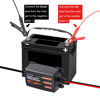 Picture of 12v 2A Battery Charger, Trickle Charger for Lawn Mower Battery, Motorcycle, car, Boat, ATVs, Riding andMore -2000mA Battery Maintainer and Desulfator withIntelligent Interface