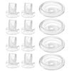 Picture of TOVVILD 12 Pack S9 Pro / S12 Pro / S9 / S12 Duckbill Valve Silicone Diaphragm, Compatible with momcozy Breastpump, Electric Breast Pump Replacement Parts Accessories