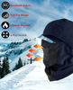 Picture of Therma Pro Balaclava Ski Mask Winter Fleece Thermal Face Cover for Men Women Breathable Skiing Motorcycle & Snowboarding, Navy Blue, Large